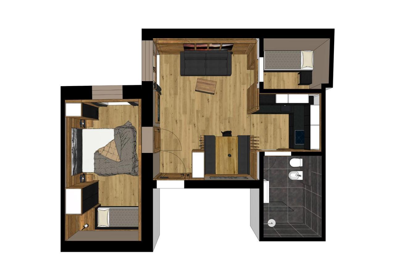 Appartements Innerkofler Mountain Home San Candido Eksteriør bilde