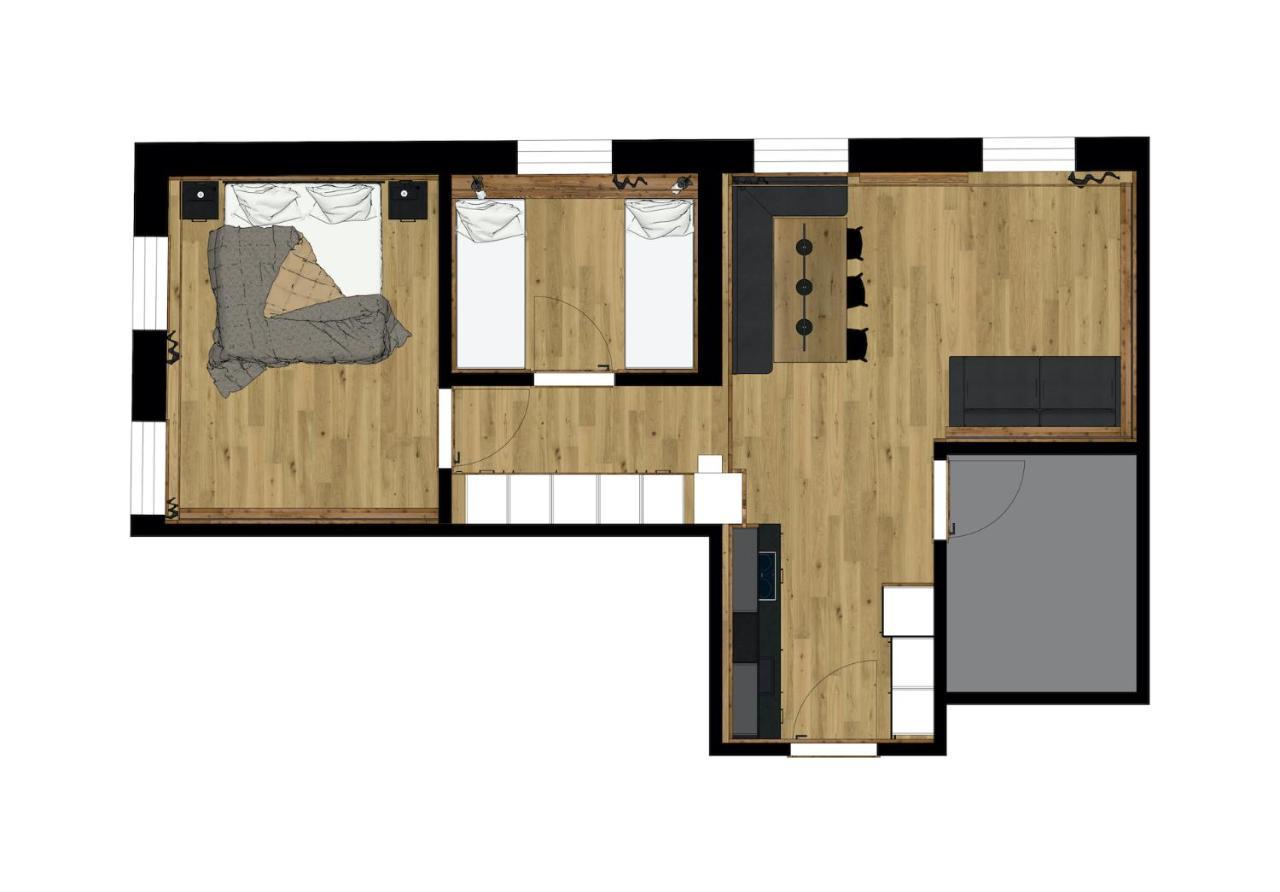 Appartements Innerkofler Mountain Home San Candido Eksteriør bilde